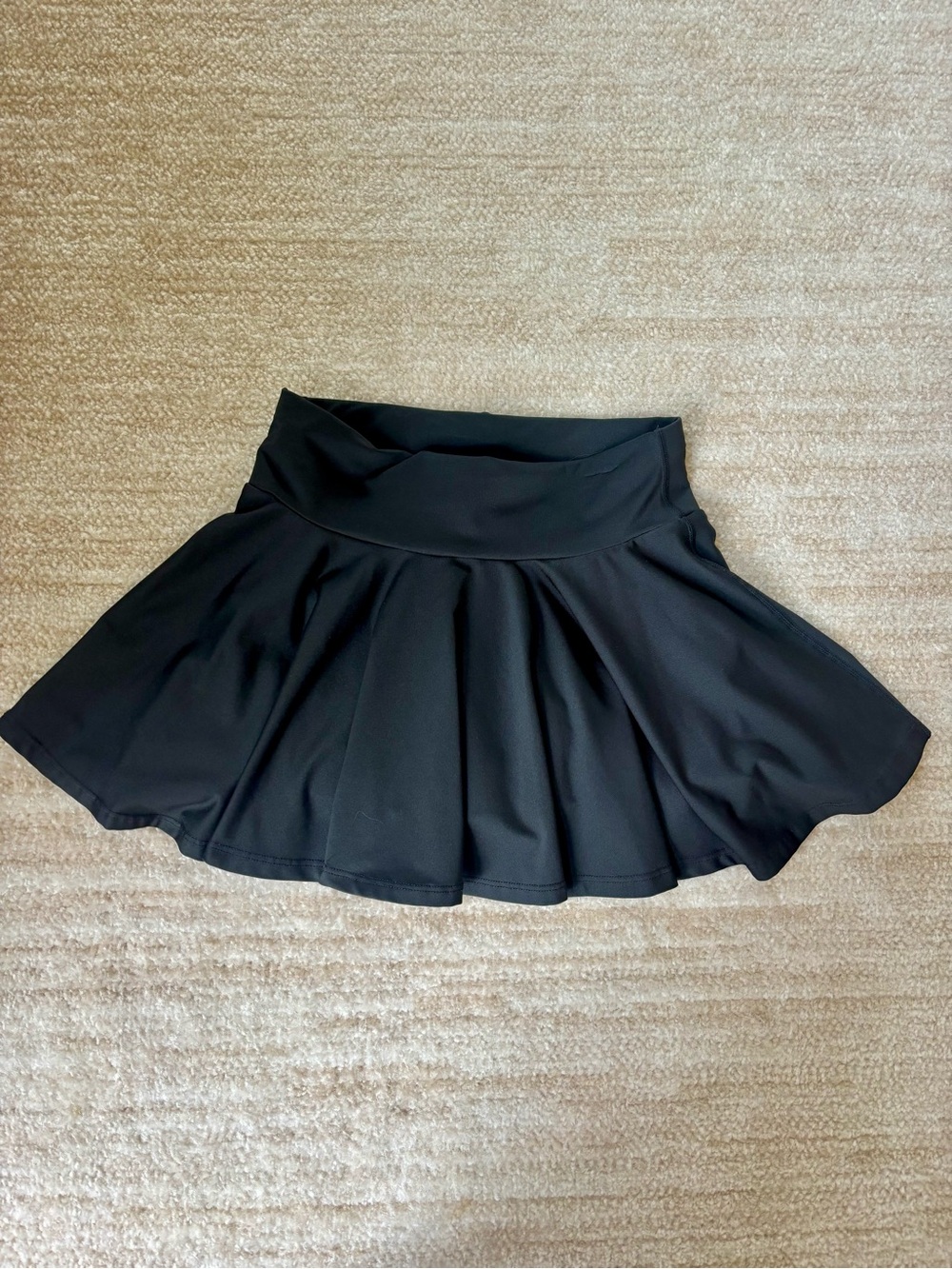 Women’s Black Flared Skort - SHEIN